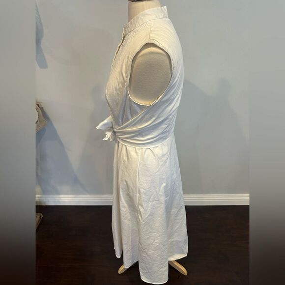Elie Tahari White Lace Front Women's Dress Size 10 - Picture 3 of 7